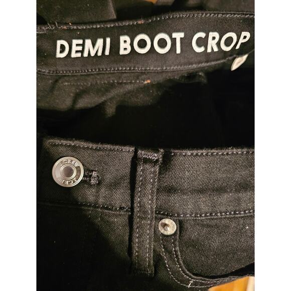 J. Crew demi-boot crop jean in Stay Black wash sz 26 tall long new WJ8 - Picture 8 of 8